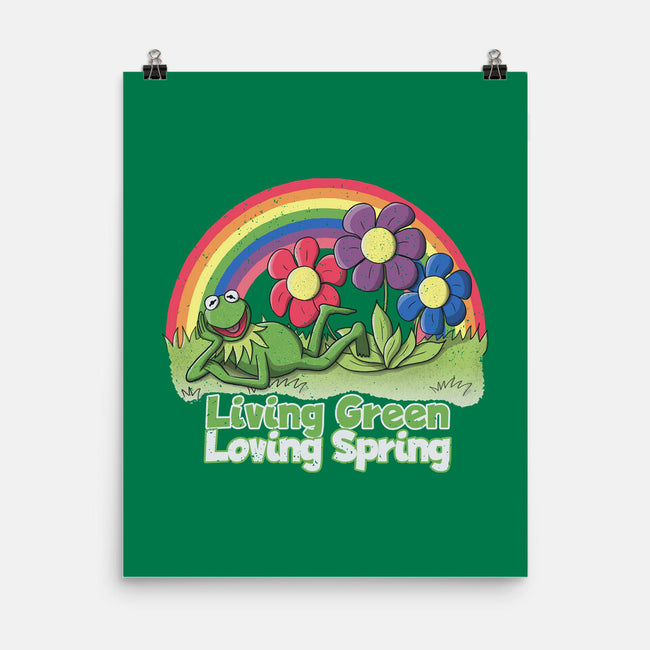 Living Green Loving Spring-None-Matte-Poster-NMdesign