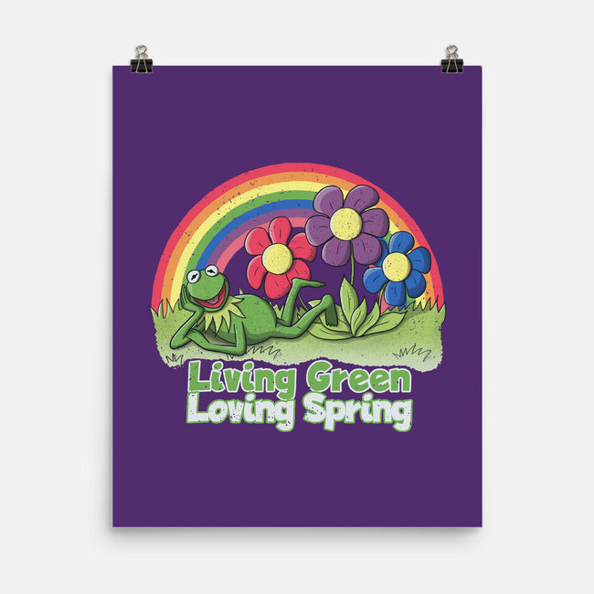 Living Green Loving Spring-None-Matte-Poster-NMdesign