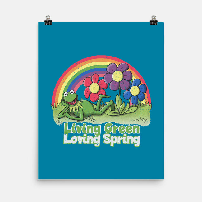 Living Green Loving Spring-None-Matte-Poster-NMdesign