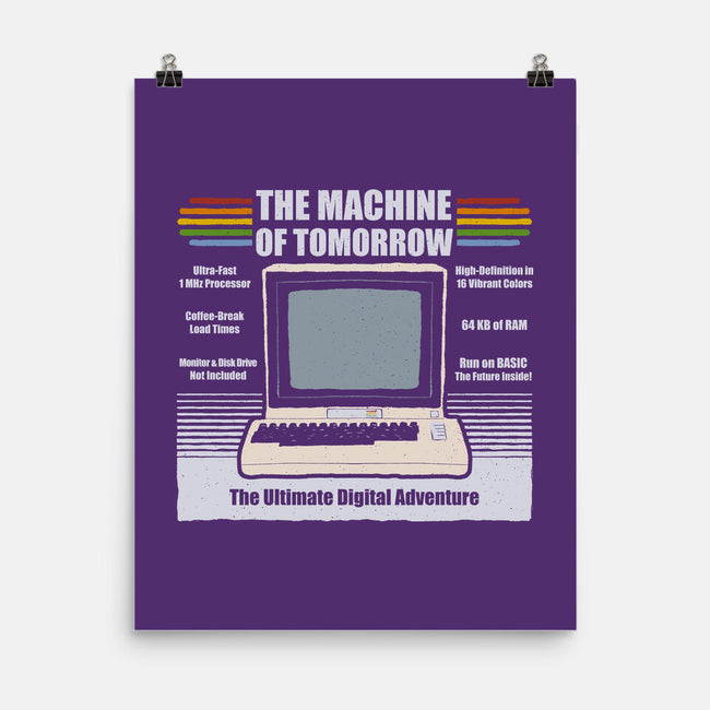 The Machine Of Tomorrow-None-Matte-Poster-NMdesign