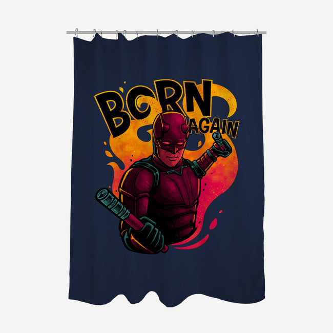 Born From Fire-None-Polyester-Shower Curtain-teesgeex