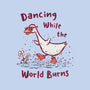 Dancing While The World Burns-Mens-Basic-Tee-kg07