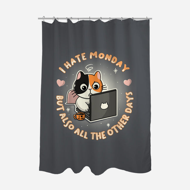 Also All The Other Days-None-Polyester-Shower Curtain-Freecheese