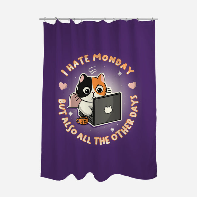 Also All The Other Days-None-Polyester-Shower Curtain-Freecheese