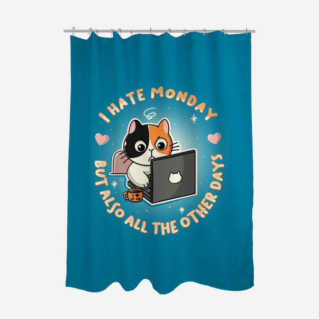 Also All The Other Days-None-Polyester-Shower Curtain-Freecheese