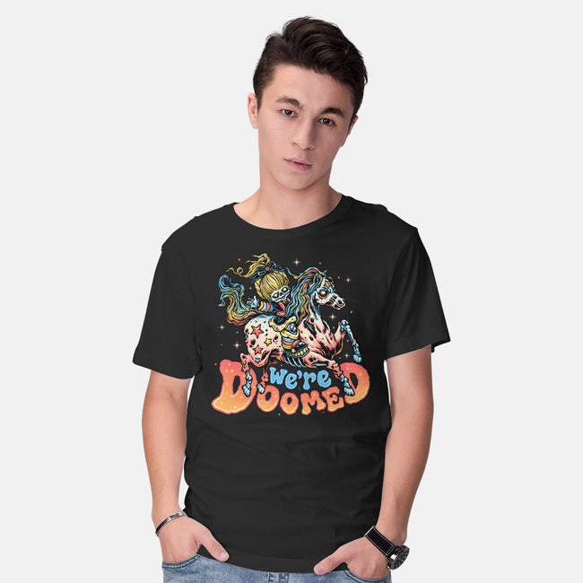 We Are Doomed-Mens-Basic-Tee-momma_gorilla