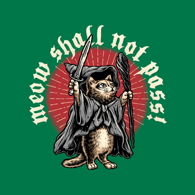 Meow Shall Not Pass-Mens-Basic-Tee-momma_gorilla