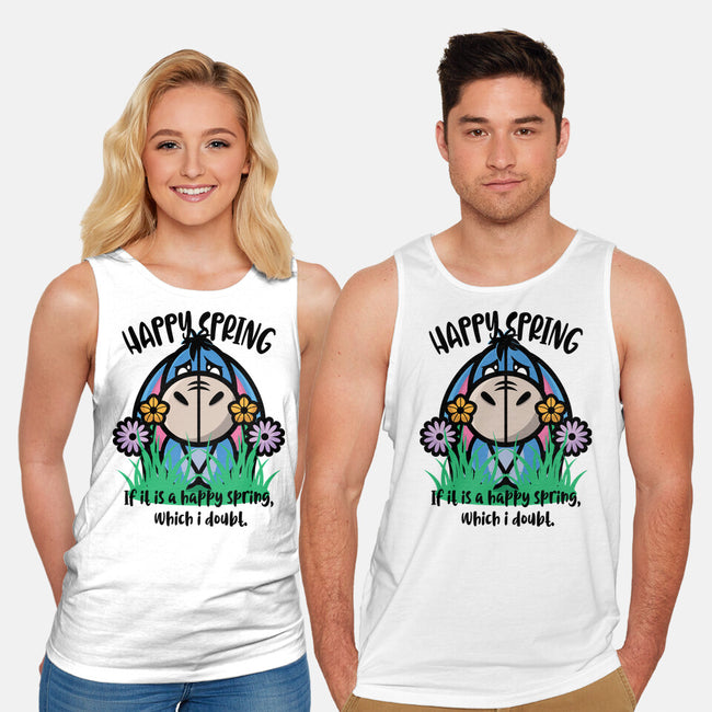 Happy Spring-Unisex-Basic-Tank-jrberger