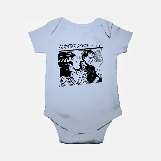 The Monster Youth-Baby-Basic-Onesie-demonigote