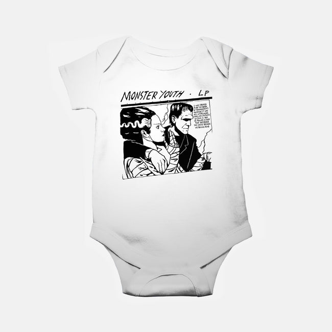The Monster Youth-Baby-Basic-Onesie-demonigote