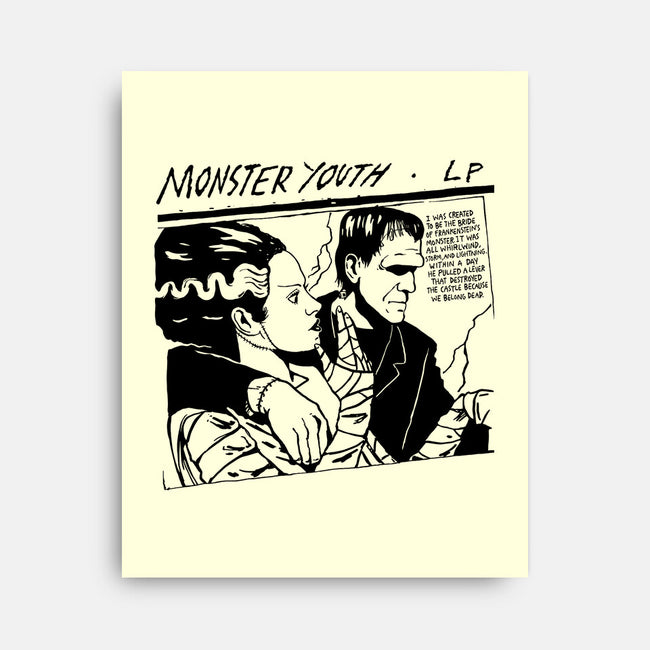 The Monster Youth-None-Stretched-Canvas-demonigote