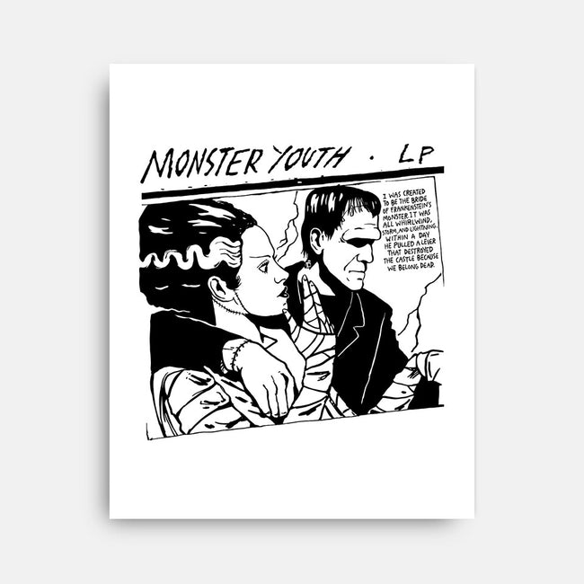 The Monster Youth-None-Stretched-Canvas-demonigote