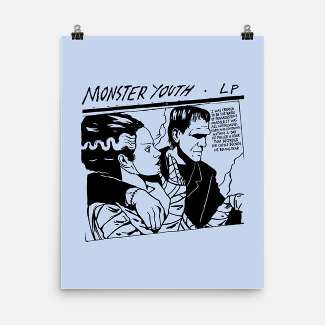 The Monster Youth-None-Matte-Poster-demonigote
