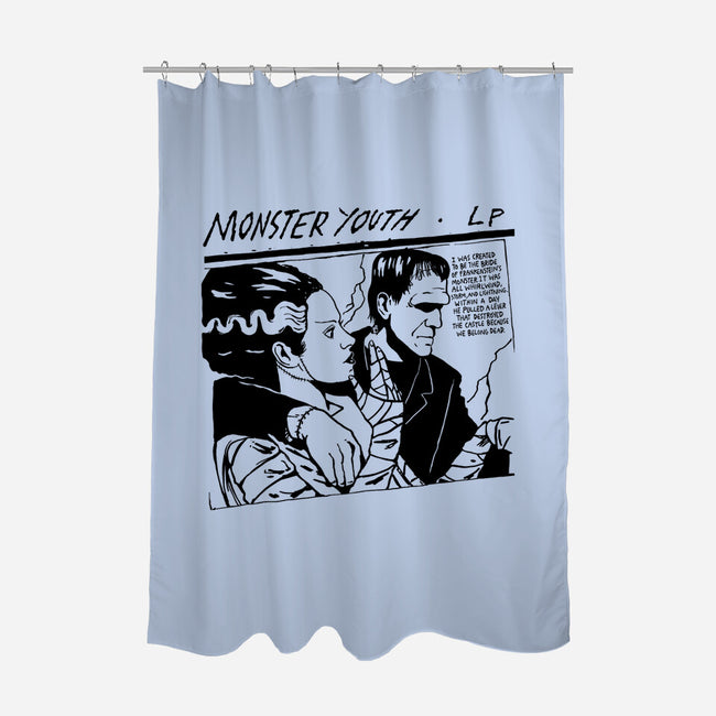 The Monster Youth-None-Polyester-Shower Curtain-demonigote