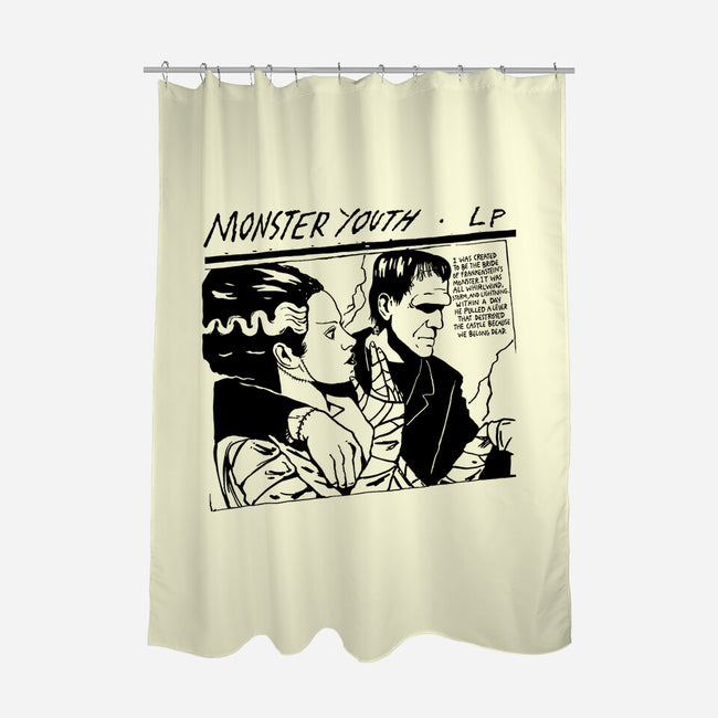 The Monster Youth-None-Polyester-Shower Curtain-demonigote