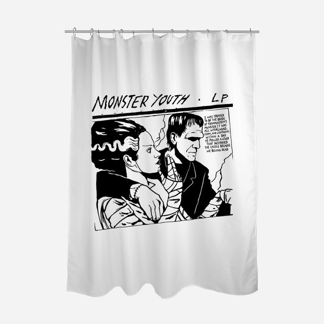 The Monster Youth-None-Polyester-Shower Curtain-demonigote
