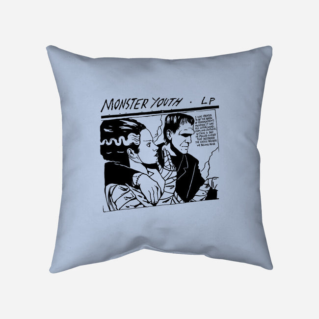 The Monster Youth-None-Removable Cover w Insert-Throw Pillow-demonigote