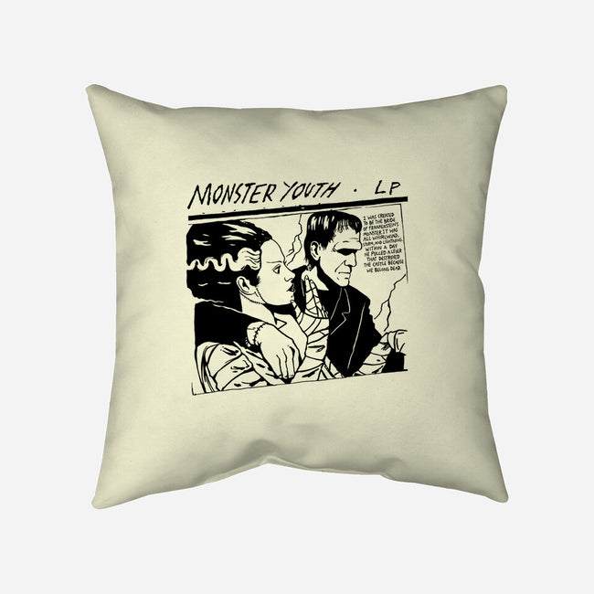 The Monster Youth-None-Removable Cover w Insert-Throw Pillow-demonigote