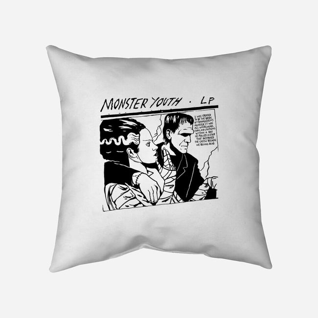 The Monster Youth-None-Removable Cover w Insert-Throw Pillow-demonigote