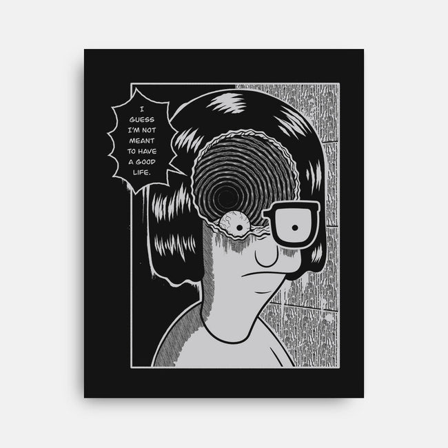 Downward Spiral-None-Stretched-Canvas-Jorgetiradoart