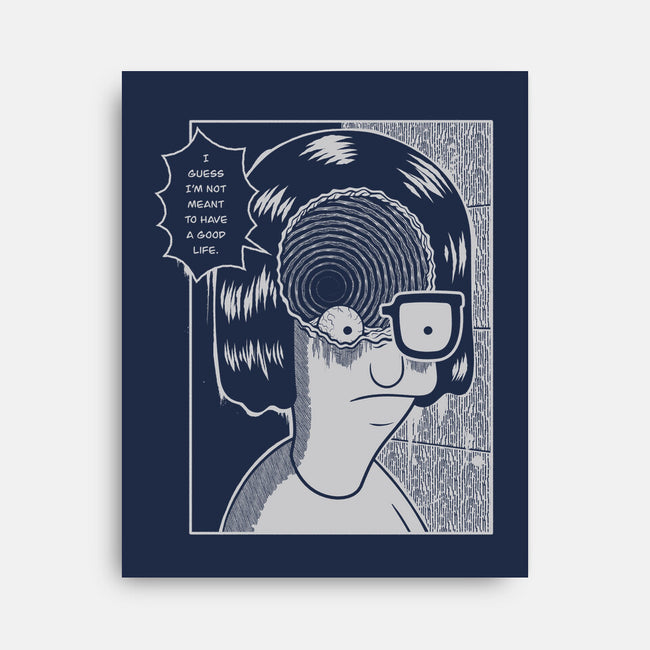 Downward Spiral-None-Stretched-Canvas-Jorgetiradoart