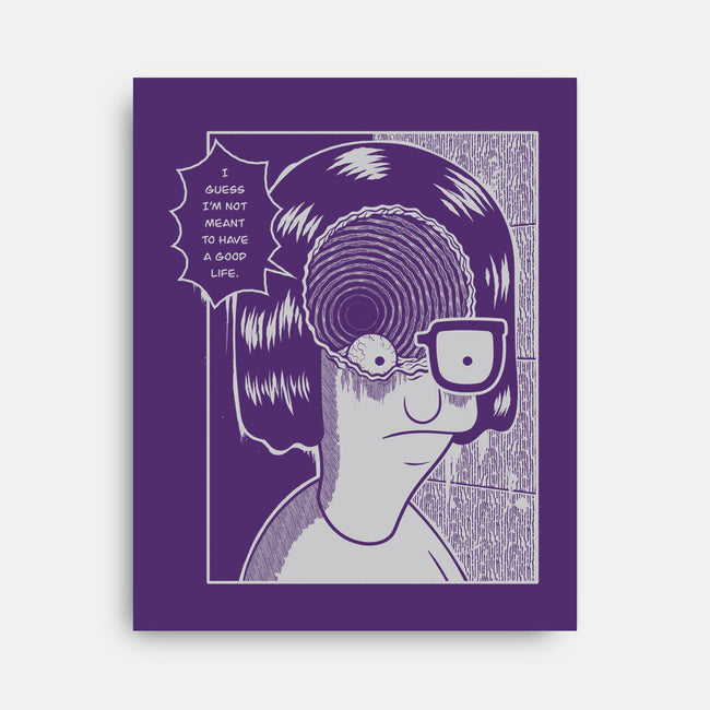 Downward Spiral-None-Stretched-Canvas-Jorgetiradoart