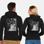 Downward Spiral-Unisex-Zip-Up-Sweatshirt-Jorgetiradoart