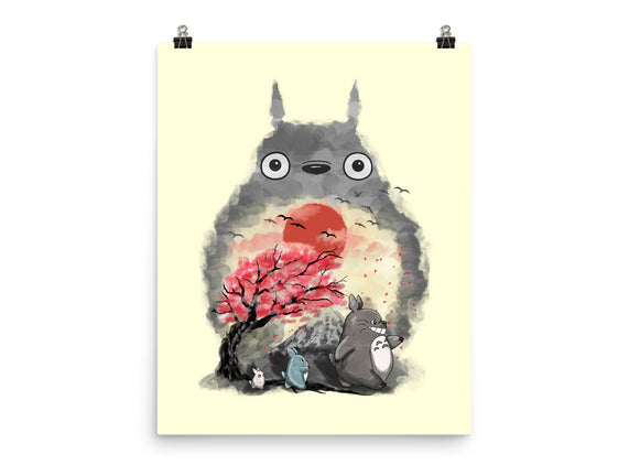 Totoro Japan Cherry Blossom
