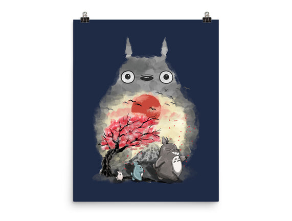Totoro Japan Cherry Blossom