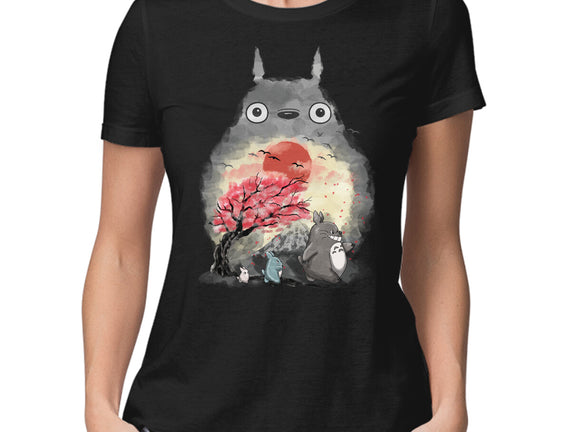 Totoro Japan Cherry Blossom