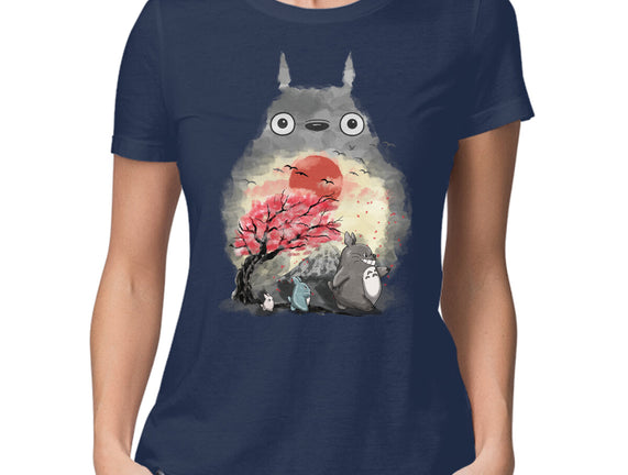 Totoro Japan Cherry Blossom
