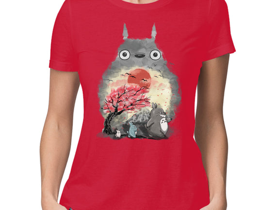 Totoro Japan Cherry Blossom