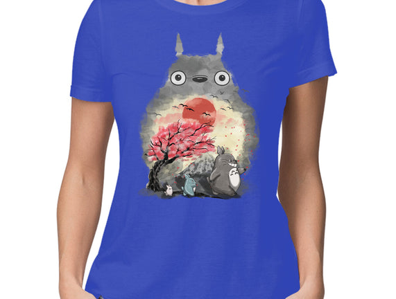 Totoro Japan Cherry Blossom