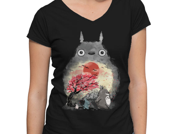Totoro Japan Cherry Blossom