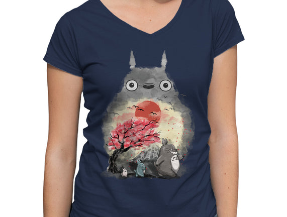 Totoro Japan Cherry Blossom