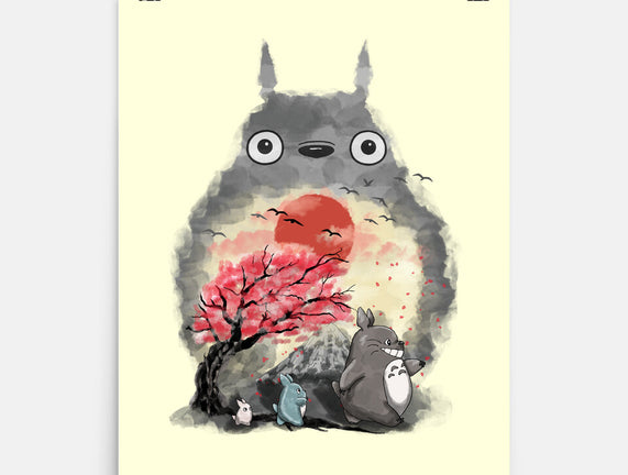 Totoro Japan Cherry Blossom