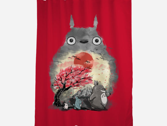 Totoro Japan Cherry Blossom