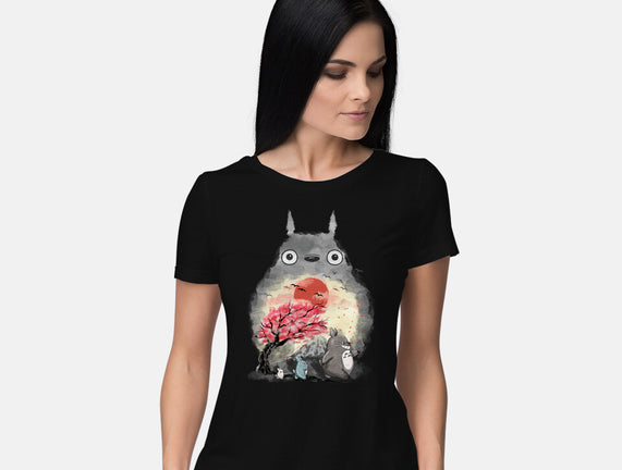 Totoro Japan Cherry Blossom