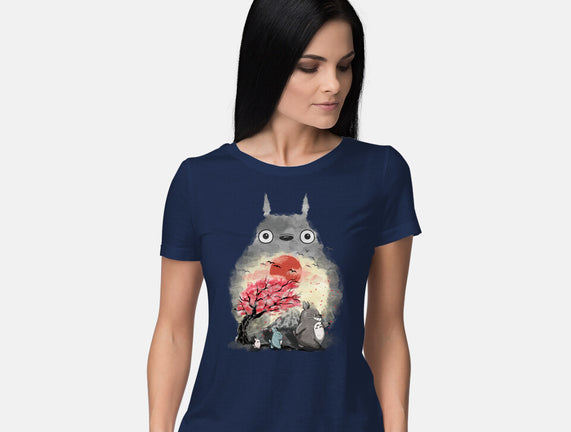 Totoro Japan Cherry Blossom