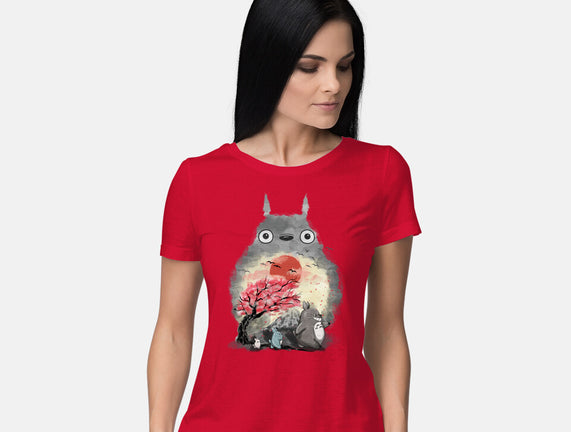 Totoro Japan Cherry Blossom