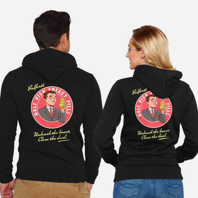 Wolf High Energy-Unisex-Zip-Up-Sweatshirt-P1yu5h