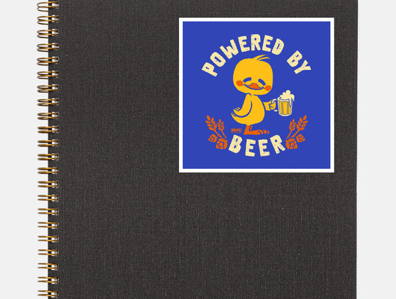 Powered By Beer Duck
