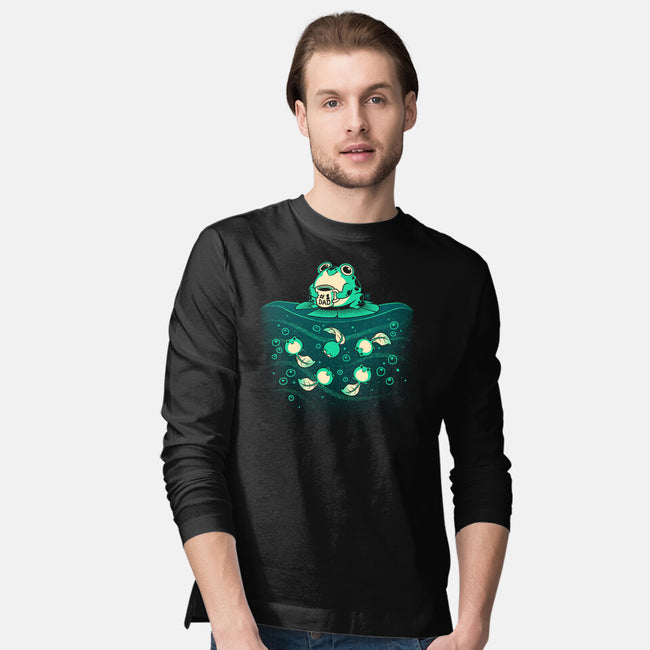 Frog Number One Dad-Mens-Long Sleeved-Tee-worlddominationforcats