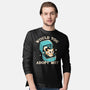 Wold You Adopt Me-Mens-Long Sleeved-Tee-worlddominationforcats