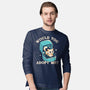 Wold You Adopt Me-Mens-Long Sleeved-Tee-worlddominationforcats
