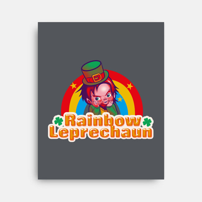 Rainbow Leprechaun-None-Stretched-Canvas-Samuel