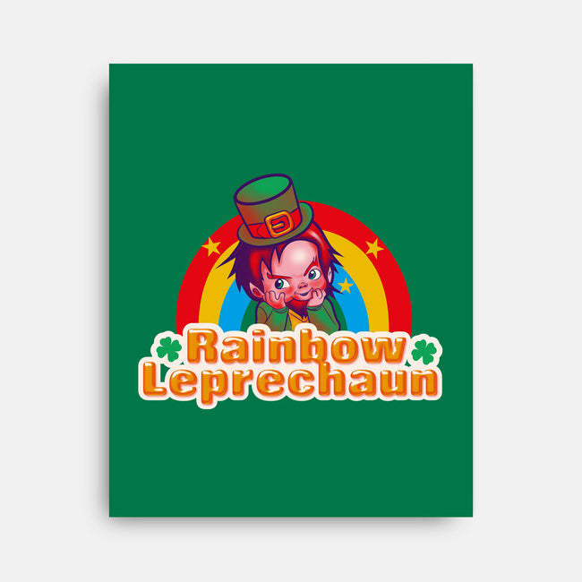 Rainbow Leprechaun-None-Stretched-Canvas-Samuel