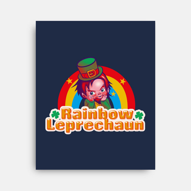 Rainbow Leprechaun-None-Stretched-Canvas-Samuel
