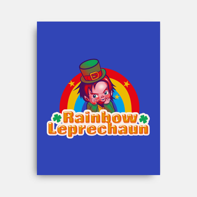 Rainbow Leprechaun-None-Stretched-Canvas-Samuel