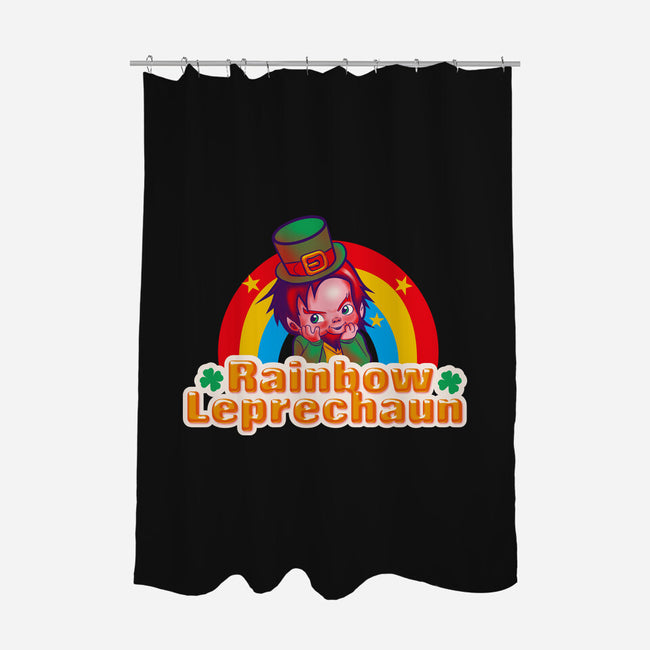 Rainbow Leprechaun-None-Polyester-Shower Curtain-Samuel